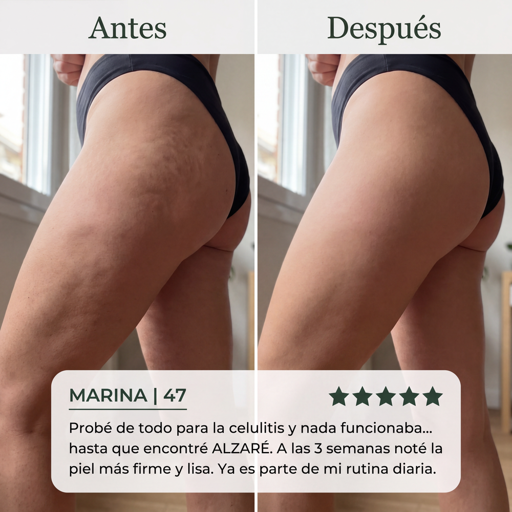 ALZARÉ Tratamiento Reafirmante y Anti Celulitis