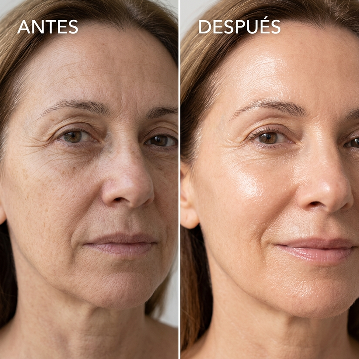 Foto antes y después de Marta S., 47